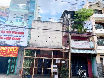 Bán nhà 2 mặt tiền trước sau - đường Khuông Việt, Quận Tân Phú (4,5x24m 105m2 đất) giá 15 tỷ TL